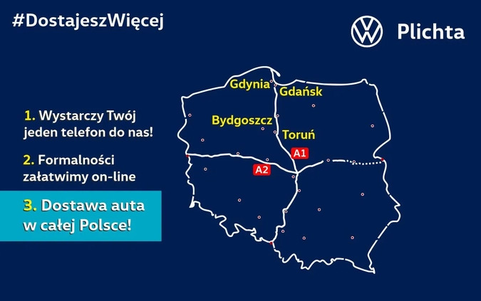 Volkswagen T-Cross cena 124230 przebieg: 1, rok produkcji 2024 z Jelcz-Laskowice małe 121